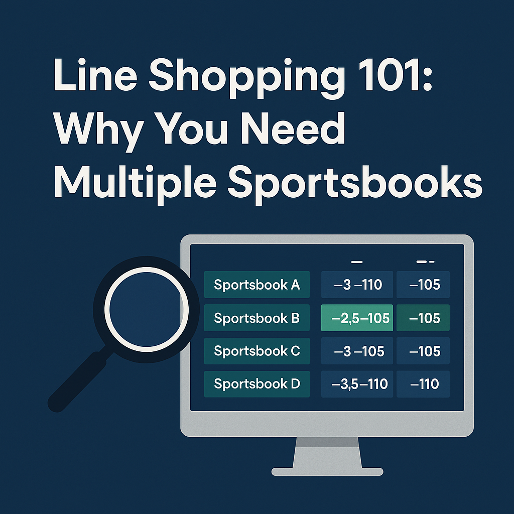 Line Shopping 101: Why You Need Multiple Sportsbooks